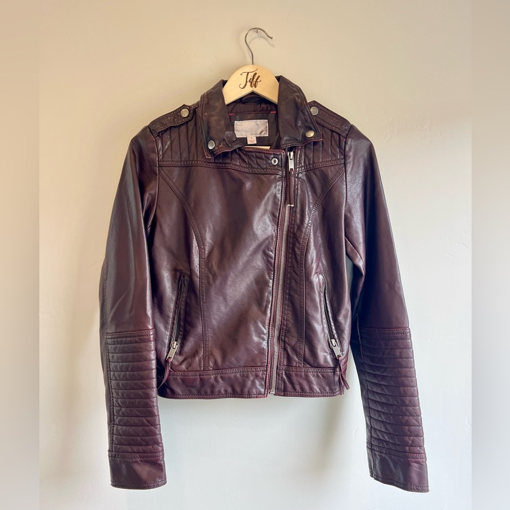 Xhilaration / Cropped Moto Jkt / Small - Picture 3 of 9